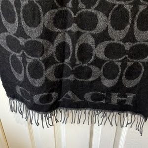 Coach signature scarf wrap.